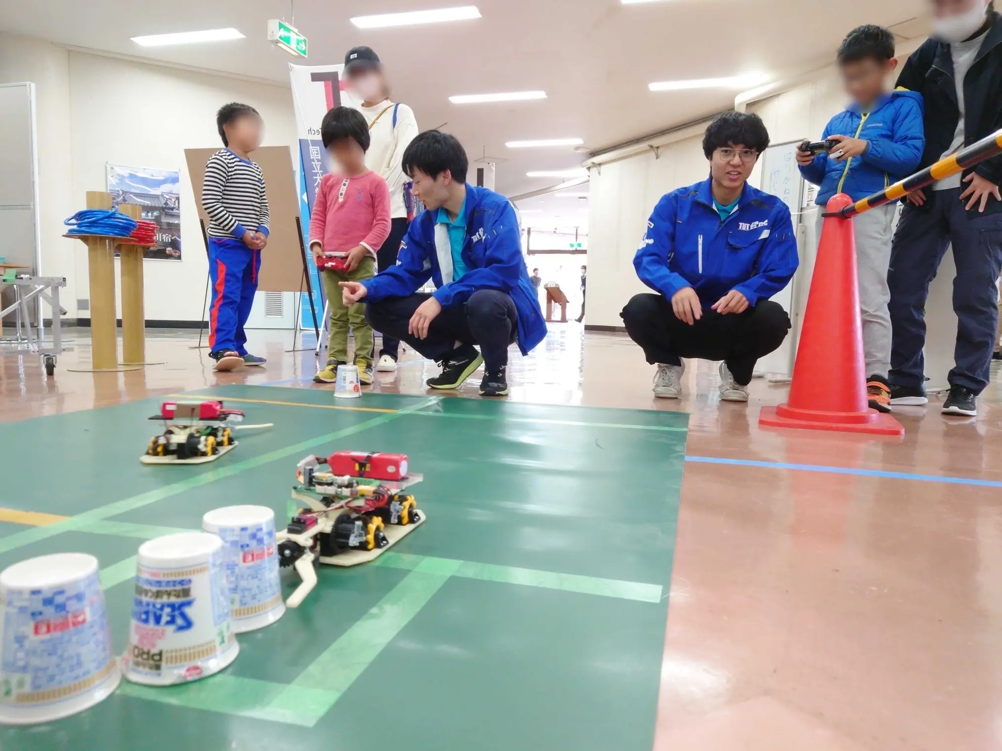 子供のための科学展での展示